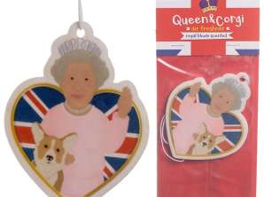 Queen ja Corgi Auto Air Freshener Royal Blossom per kappale