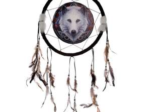 Lisa Parker Protector of the Autumn Wolf Dream Catcher 33cm
