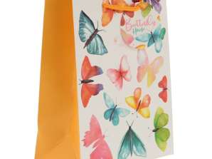 Butterfly House Butterfly Gift Bag tamanho médio por peça