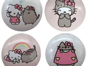 Hello Kitty & Pusheen Котешкото джобно огледало на парче