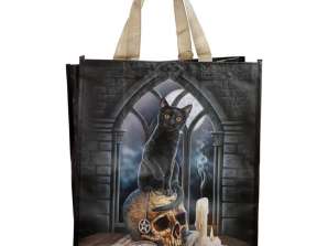 Lisa Parker Fantasmas de Salem Cat Shopping Bag