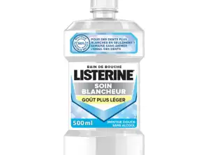 Enxaguantes bucais Listerine 500ml química do oeste