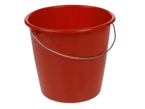 10L Bucket with Metal Handle Keeper