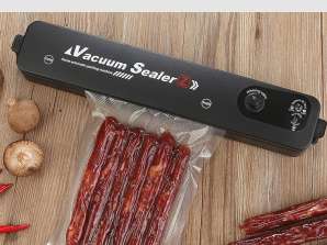 Vacuum Sealer, Automatic Food Preservation Vacuum Machine Upgrade and Expand Sealing Machine, One-Button Sensitive Touch, Fast Sealing(EU)