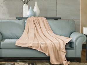 Cobertor CASHMERE TOUCH de rosas. 150x200