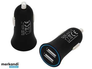 Car charger gn. USBx2 2 1A G21A