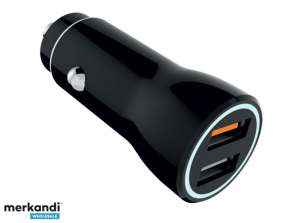 Car charger gn. USBx2 30W G30W