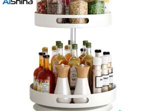 super sale AlShiha® Organizer- Turntable new - Kitchen organizer - Countertop Organizer - Spice rack