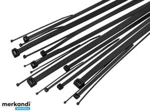 Kabelbinder 6 8x200mm zwart