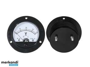 Analog meter round voltmeter 40V