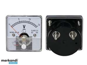 Analog meter voltmeter kw. 15V