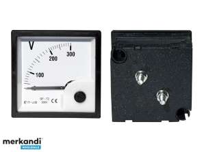 Analog meter voltmeter kw. 300V