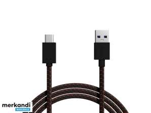USB 3.0 A USB C connection 1m braid