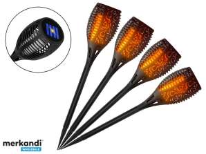 Solar LED torch lamp 4pcs