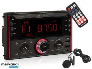 AVH 9620 rádiós ventilátor 2DIN RDS RGB