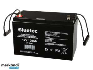 Gel batteri 12V / 100Ah BLUETEC