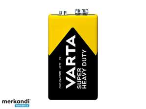 Zink Carbon Batterij 9V 6F22 Varta
