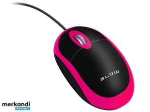 BLOW MP 20 USB optická myš růžová
