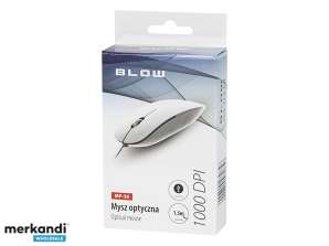 Ratón óptico BLOW MP 30 USB blanco