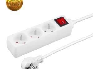 TITANUM SURGE PROTECTOR 3 GN. EARTH. ENABLE. 3 0M WHITE
