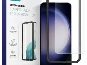 Escudo de tela ESR de vidro temperado para Samsung Galaxy S23 Plus claro