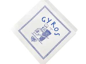 Engros tilbud av høy kvalitet gyros konvolutter - produsent