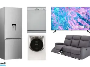 Set of 17 Household Appliances, Furniture & High Tech Products - Customer Returns & Damaged Items