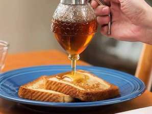 Подобрете опита си с мед с дозатора HoneyDrizzle!