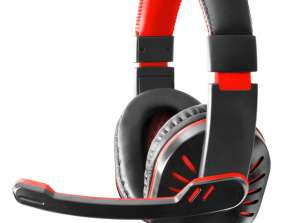 GAMING HEADPHONES WITH CROW COLOR MIX MICROPHONE