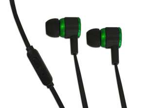 IN-EAR HOOFDTELEFOON MET MICROFOON VIPER KLEURENMIX