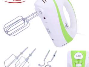 KÜCHEN-HANDMIXER 4 Rührstäbchen 5xGESCHWINDIGKEIT 300W