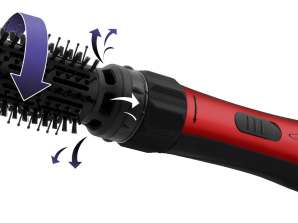 CURLING IRON BRUSH ROTARY DRYER 1000W FOR HAIR