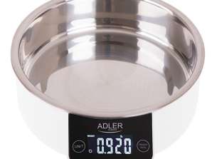 Kitchen scale with bowl