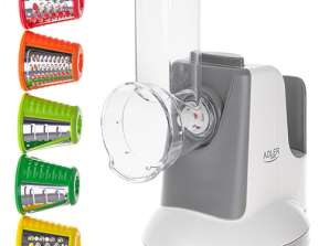 Vegetable shredder with 5 attachments