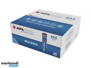 AGFAPHOTO Batteri Power Alkaline Micro AAA 100 Pack