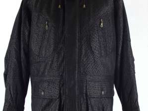 Classically cut leather jacket, Parker-style made of lamb-nappa leather