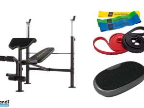Set neuer Sport Fitness Produkte mit Originalverpackung...