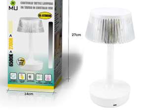 Wireless Dimmable Table Lamp RGB LED Rechargeable Table Lamp Touch Lamp for Bedroom Bedside Bar Restaurants