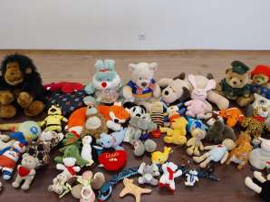 Mix of used soft toys from Germany - great condition