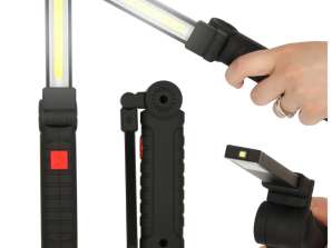 Workshop lamp flashlight USB 5 modes magnet hook rechargeable 1200mAh 200lm KAFUWELL