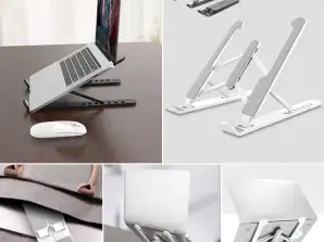 Predstavljamo LappyBase sklopivi stalak za prijenosno računalo: Poboljšajte ergonomiju radne stanice! (Samo crno)