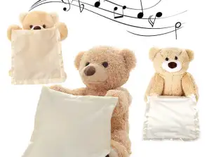 Introducing the Peek-a-Boo Teddy Bear – Your Child's Newest Playtime Pal!-BOBO