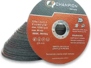 CP-119 Champion Grinding Wheels 125 x 1.2 mm - Max Speed 12200 RPM