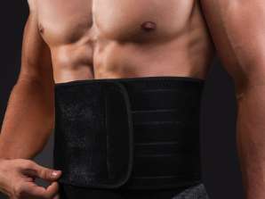 Introducing the AbMaster Sauna Belt – Sculpt Your Abs Effortlessly! BLACK ONLY!!!