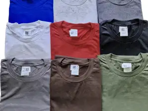 New T-Shirt 100% Cotton Mix Men's Women's Unprinted Printed Basic Port & Company Wholesale