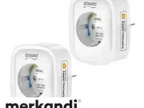 Gosund SP1 H Smart WiFi-kontakt 2 stk HomeKit to-pakke