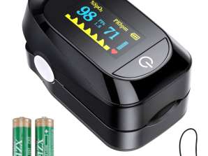 Fingerspitzen-Herzfrequenzmesser und Pegel-Upgrade Messung SP-O2 Sättigung King Finger PR Monitor Herzfrequenzmesser OLED Digitalanzeige Automatisch