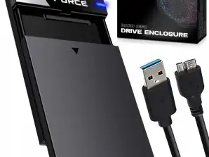 Kieszeń Na Dysk HDD Obudowa Dysku Twardego SATA 2,5'' do 5 Gbps USB 3.2 U25B