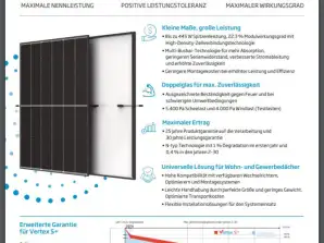 TRINA 430W Vidrio/Panel Solar de Vidrio
