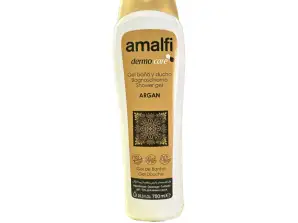 AMALFI shower gel in half wholesale or by the pallet